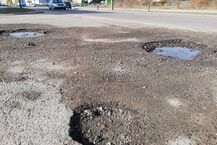 Białostockie drogi po zimie