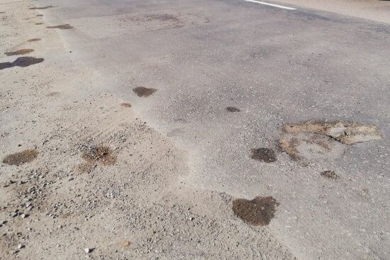 Białostockie drogi po zimie