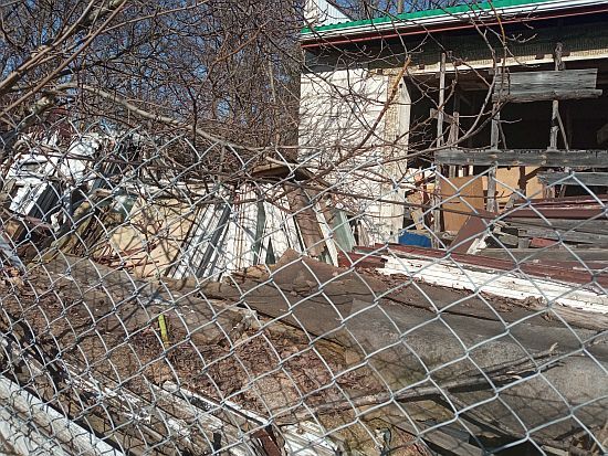 Wysypisko na osiedlu Kawaleryjskim