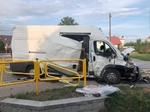 2021.06.23 - Wypadek z działem dwóch busów w Knyszynie