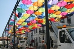 Montują parasolki na ul. Kilińskiego