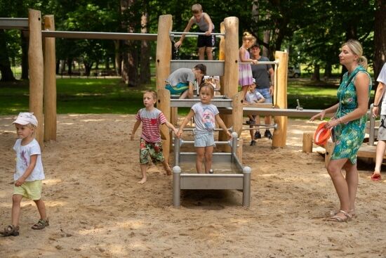 Otwarcie wodnego placu zabaw