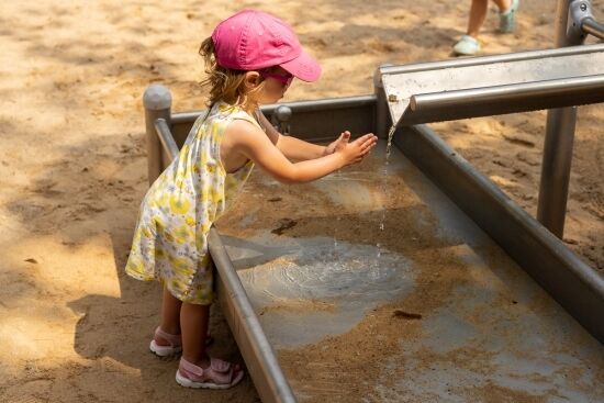 Otwarcie wodnego placu zabaw