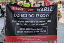 Białostocki Marsz "Dzieci do szkoły"
