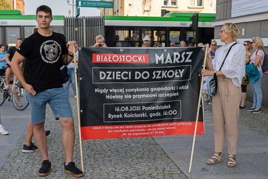 Białostocki Marsz "Dzieci do szkoły" 