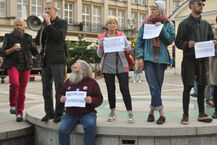 Manifestacja Solidarni z Uchodźcami