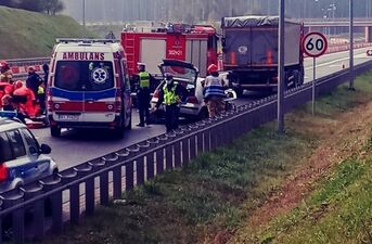 Śmiertelny wypadek w okolicach Sochoń