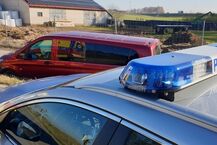 Pościg za busem przewożącym migrantów