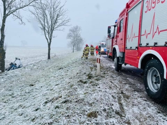 Wypadek w Dobrzyniewie Dużym