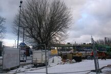 Prace na dworcu kolejowym w Białymstoku