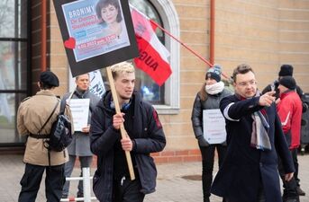 Protest antyszczepionkowców