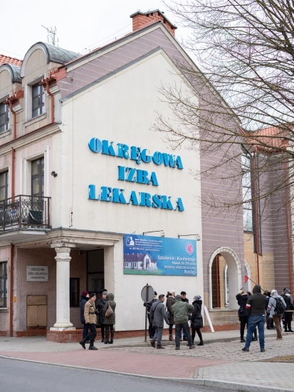 Protest antyszczepionkowców