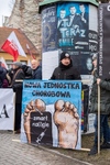 Protest antyszczepionkowców