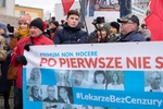 Protest antyszczepionkowców