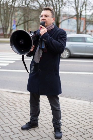 Protest antyszczepionkowców