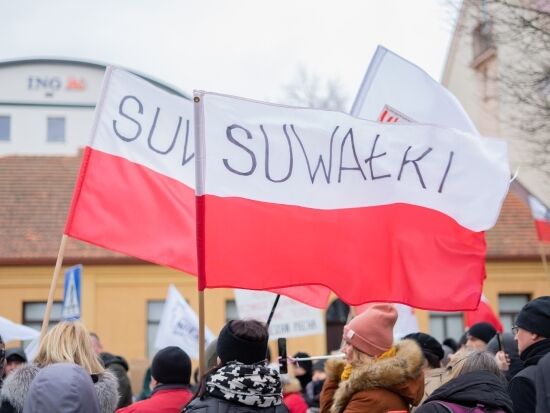 Protest antyszczepionkowców