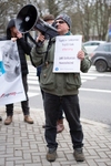 Protest antyszczepionkowców