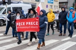 Protest antyszczepionkowców