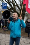 Protest antyszczepionkowców