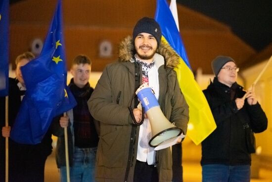Akcja "Białystok solidarny z Ukrainą"