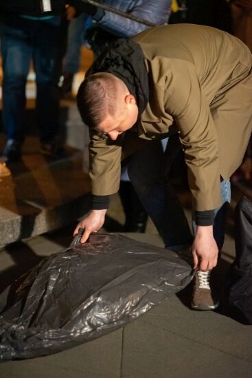 Akcja "Białystok solidarny z Ukrainą"