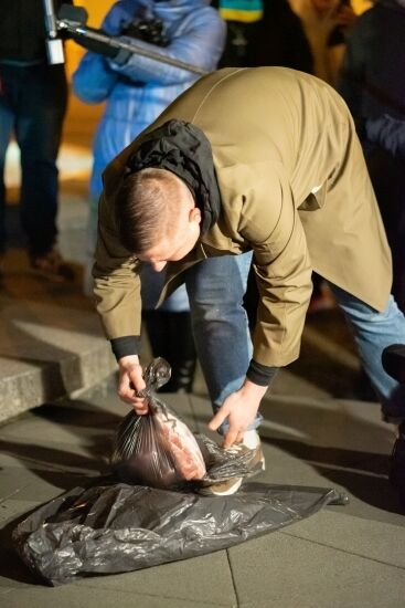 Akcja "Białystok solidarny z Ukrainą"