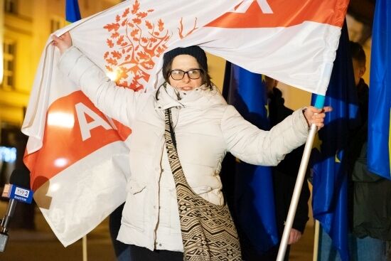 Akcja "Białystok solidarny z Ukrainą"