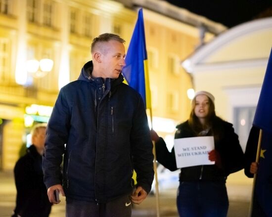 Akcja "Białystok solidarny z Ukrainą"