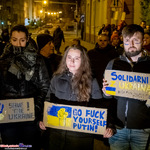 Protest \"Białystok solidarny z Ukrainą\"