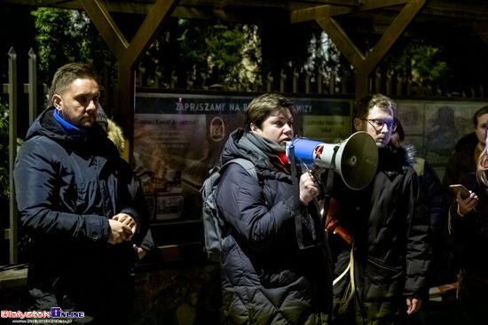 Protest \"Białystok solidarny z Ukrainą\"