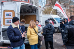 Manifestacja pod konsulatem Białorusi