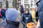 Manifestacja pod konsulatem Białorusi