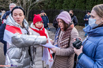 Manifestacja pod konsulatem Białorusi