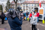 Manifestacja pod konsulatem Białorusi