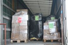 Pierwszy transport z wojewódzkiego magazynu darów