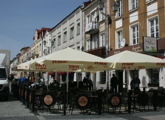 Ogródki wracają na Rynek Kościuszki