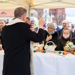 Święcenie pokarmów na Rynku Kościuszki