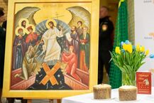 Wielkanocne śniadanie dla uchodźców