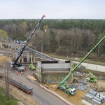 2022.04.28 - Nowy wiadukt na trasie Rail Baltica