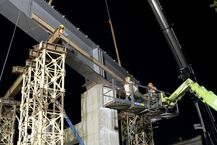 Nowy wiadukt na trasie Rail Baltica