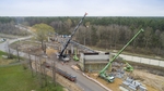 Nowy wiadukt na trasie Rail Baltica