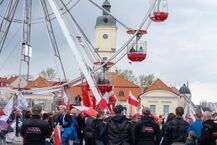 Marsz "Lockdown źródłem inflacji"