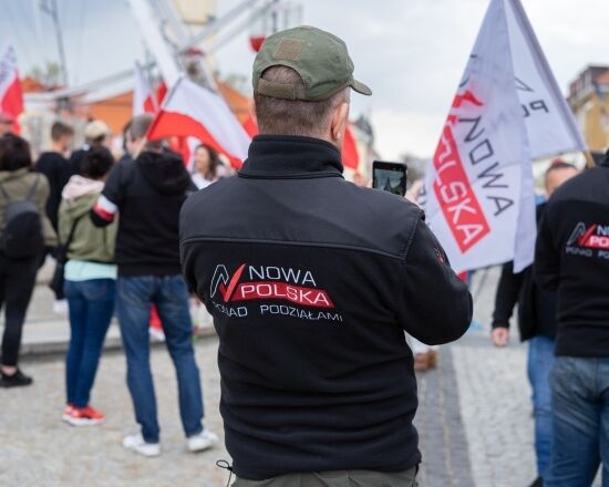 Marsz "Lockdown źródłem inflacji"