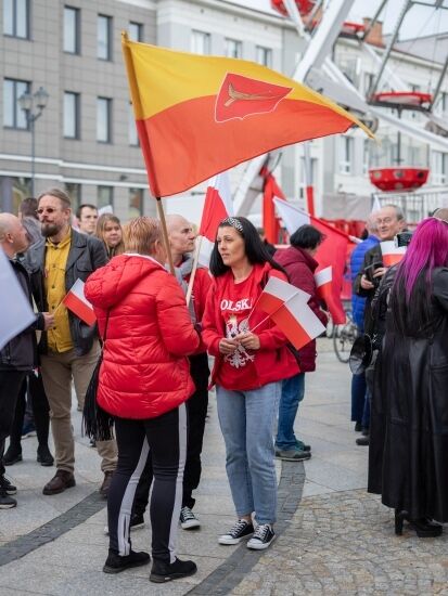 Marsz "Lockdown źródłem inflacji"