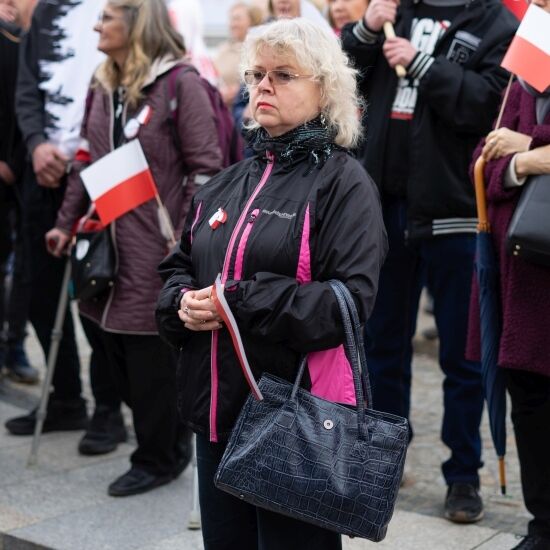 Marsz "Lockdown źródłem inflacji"