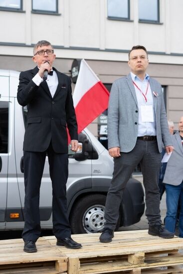 Marsz "Lockdown źródłem inflacji"