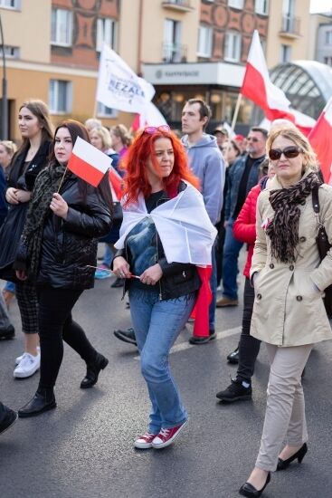 Marsz "Lockdown źródłem inflacji"