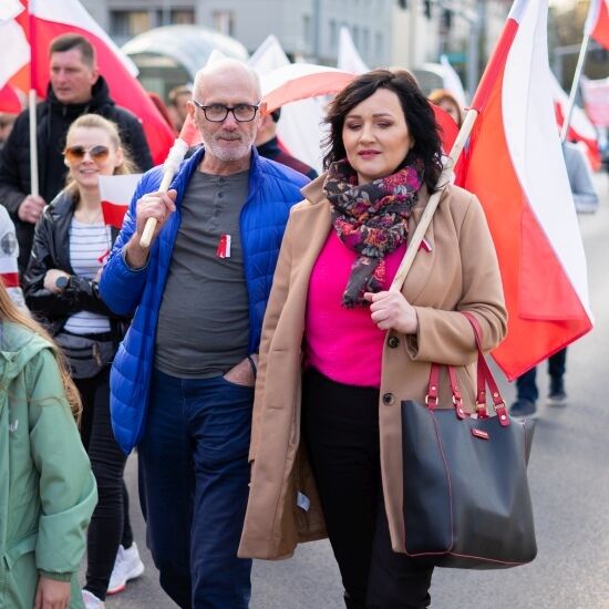 Marsz "Lockdown źródłem inflacji"