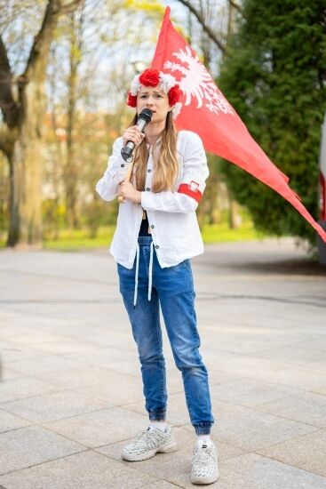 Marsz "Lockdown źródłem inflacji"