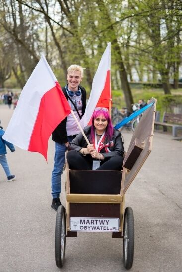 Marsz "Lockdown źródłem inflacji"